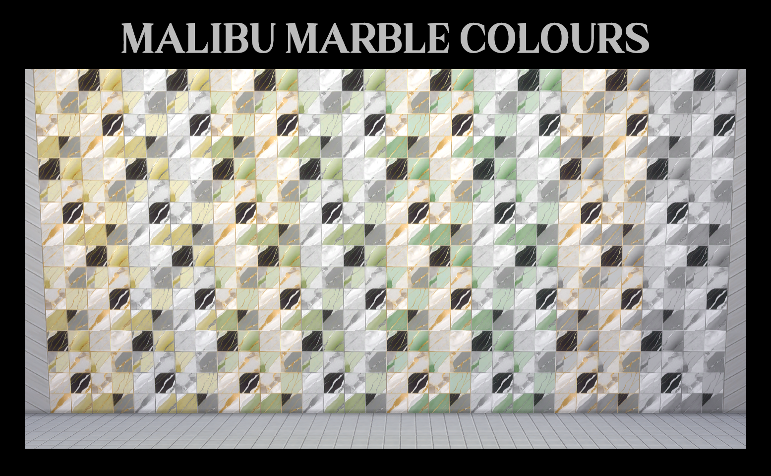 marble accent colours