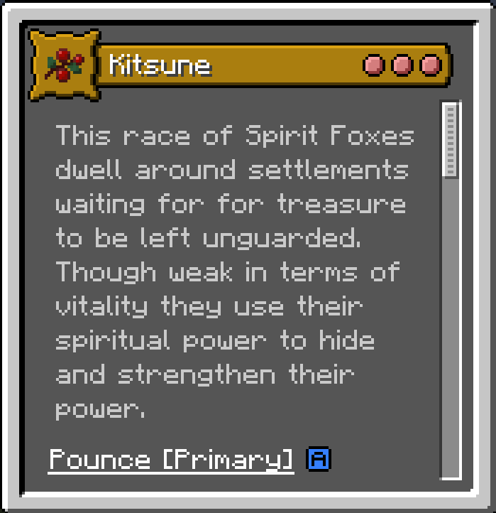 Kitsune Origin Description