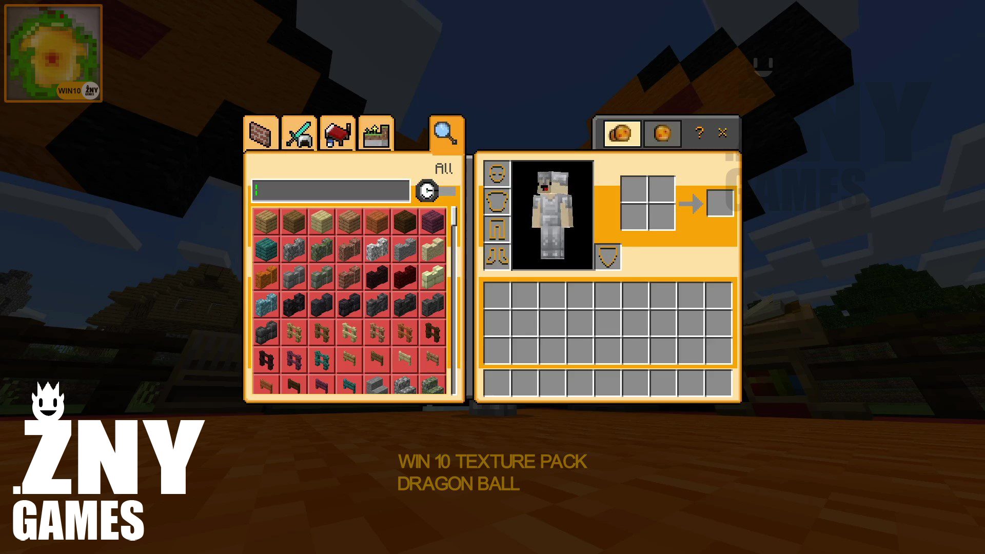 Dragon Ball [GUI Pack] - Gallery - Minecraft Bedrock Addons - CurseForge
