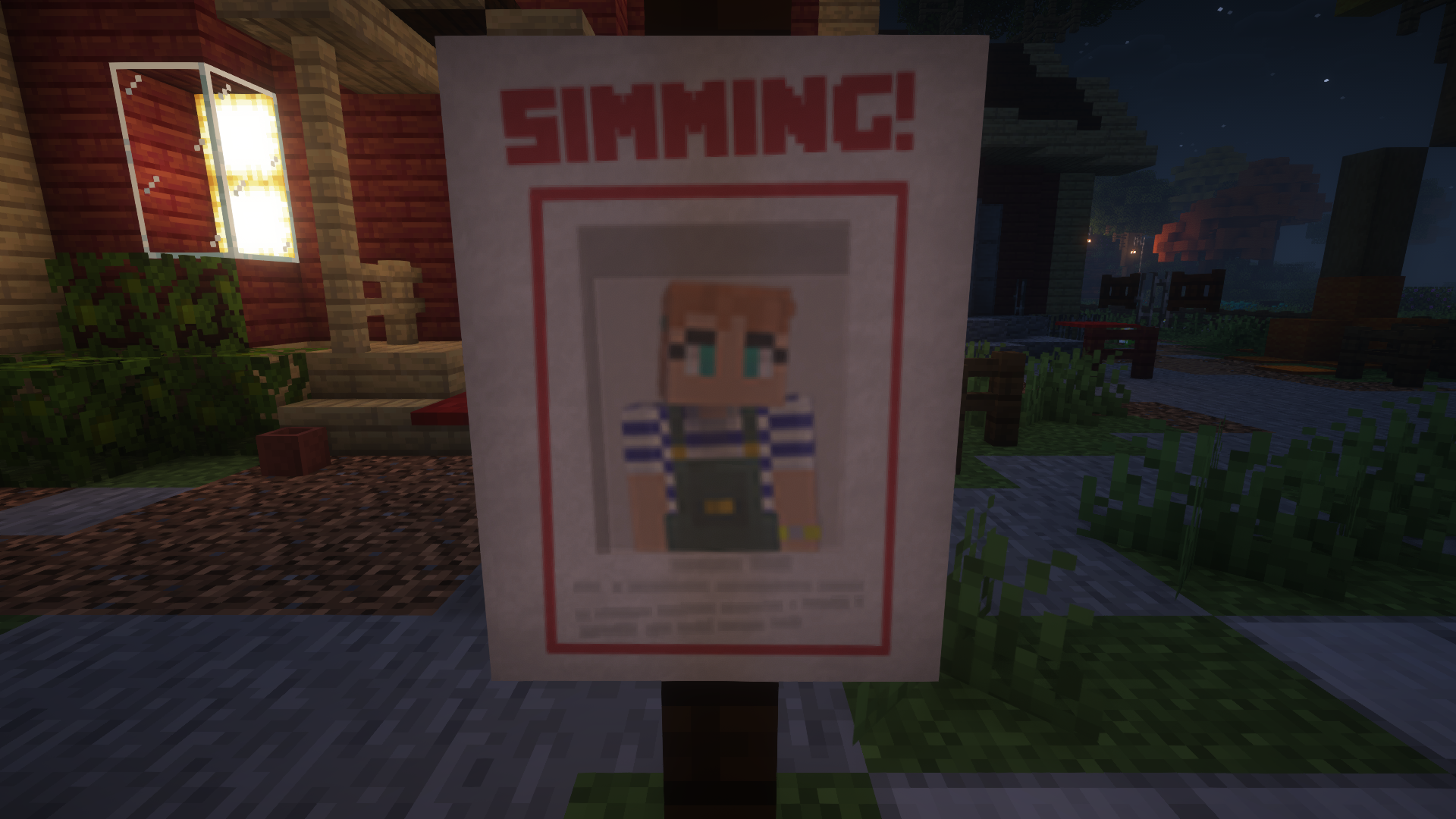 Simming Poster Mya