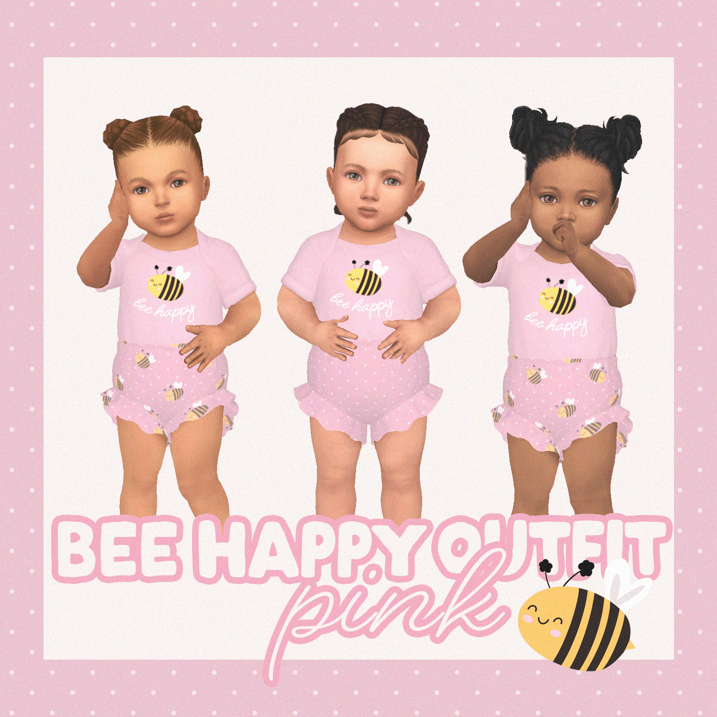 Bee happy outfit summer 