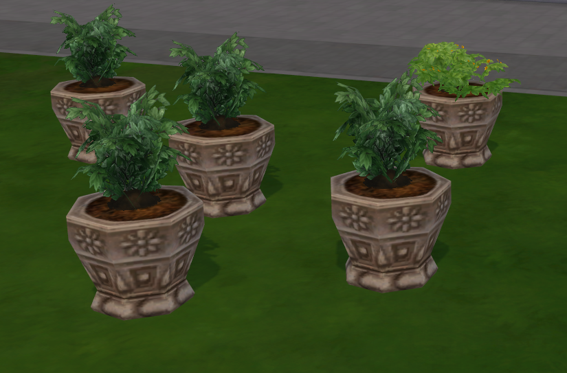 Tomarang Deco Pots & Planters - Screenshots - The Sims 4 Build / Buy ...