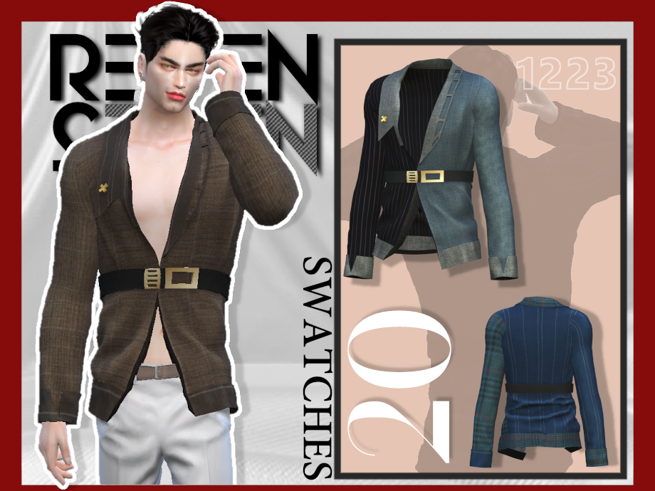 Bare-Chested Suit - The Sims 4 Create a Sim - CurseForge