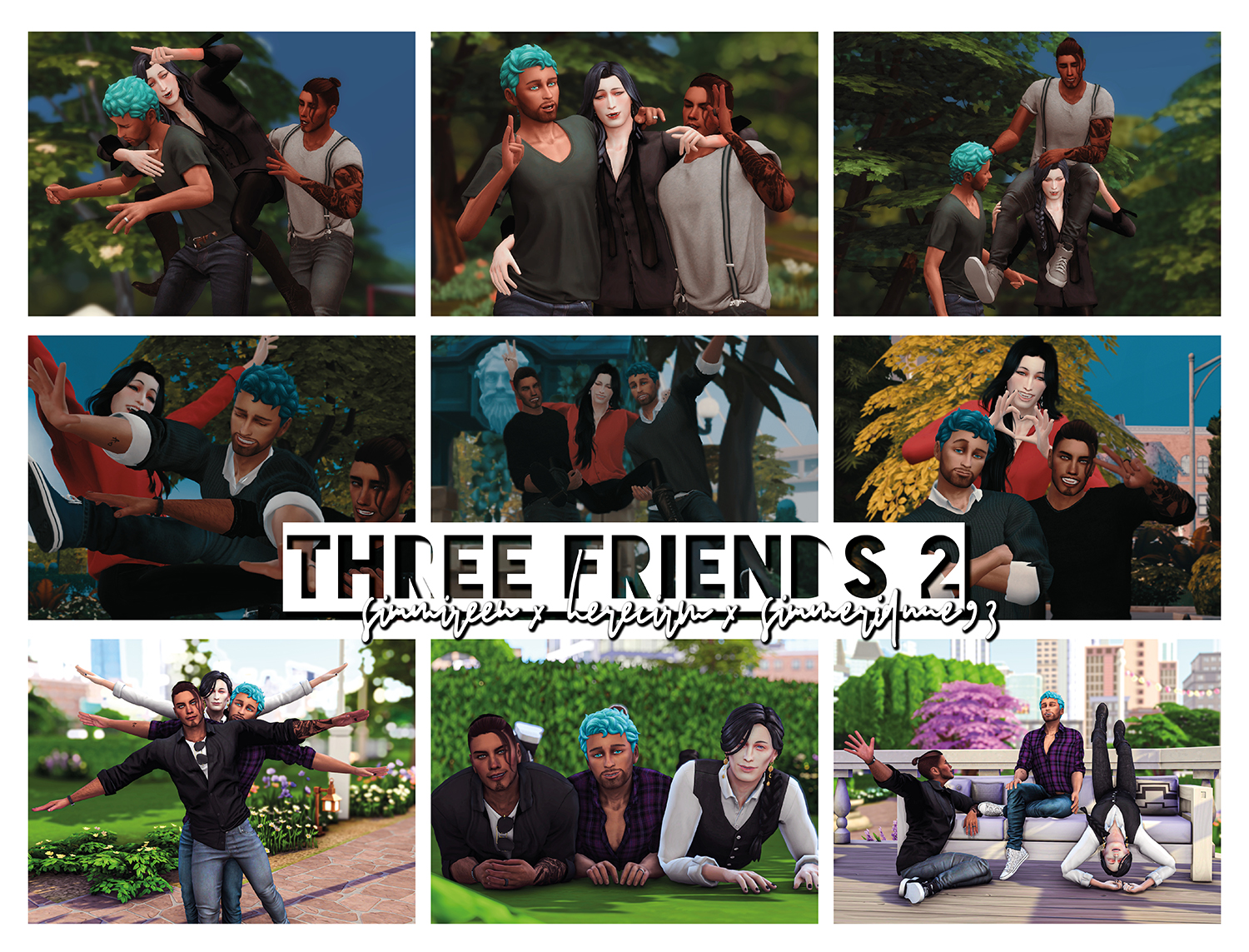 Three friends 2 overview