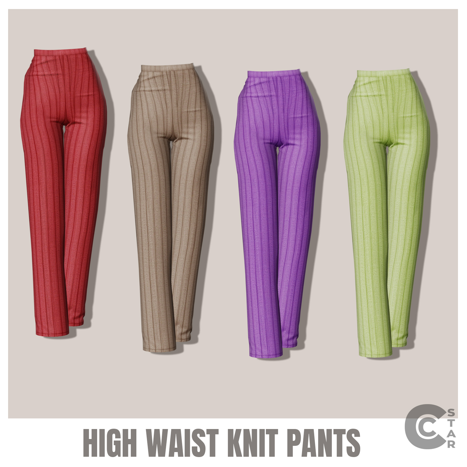  Knit Pants