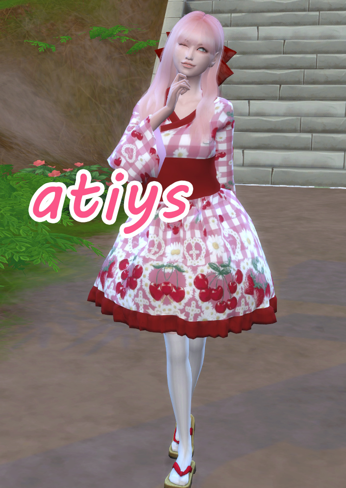  【atiys】Lolita Kimono