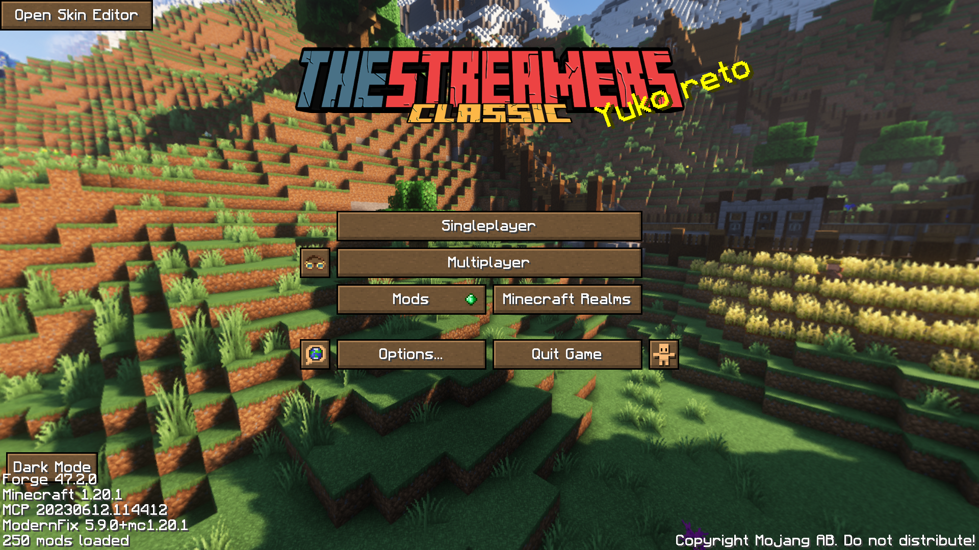 Menu Modpack