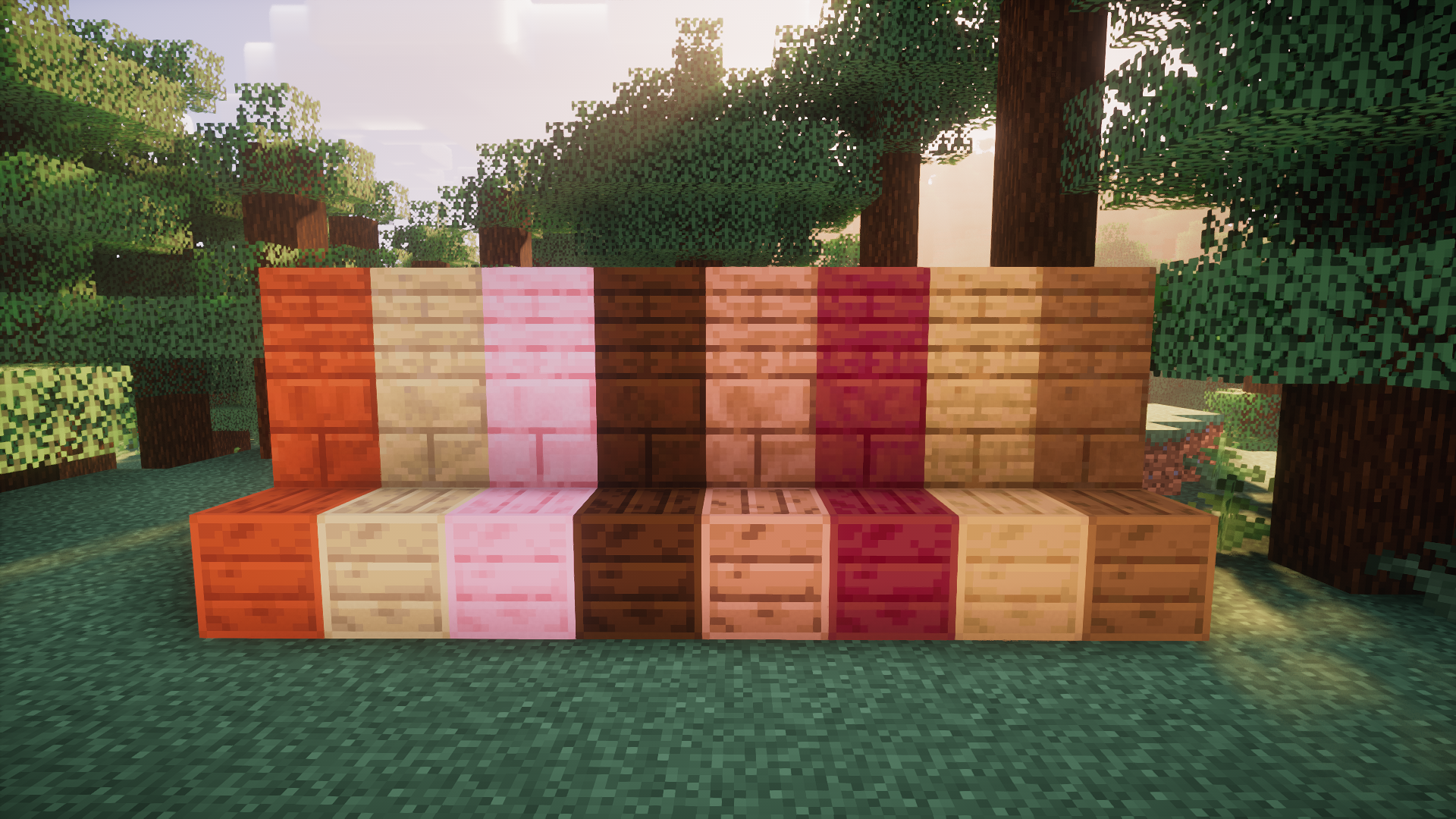 Thick Wooden Planks and Wooden Hive Boxes