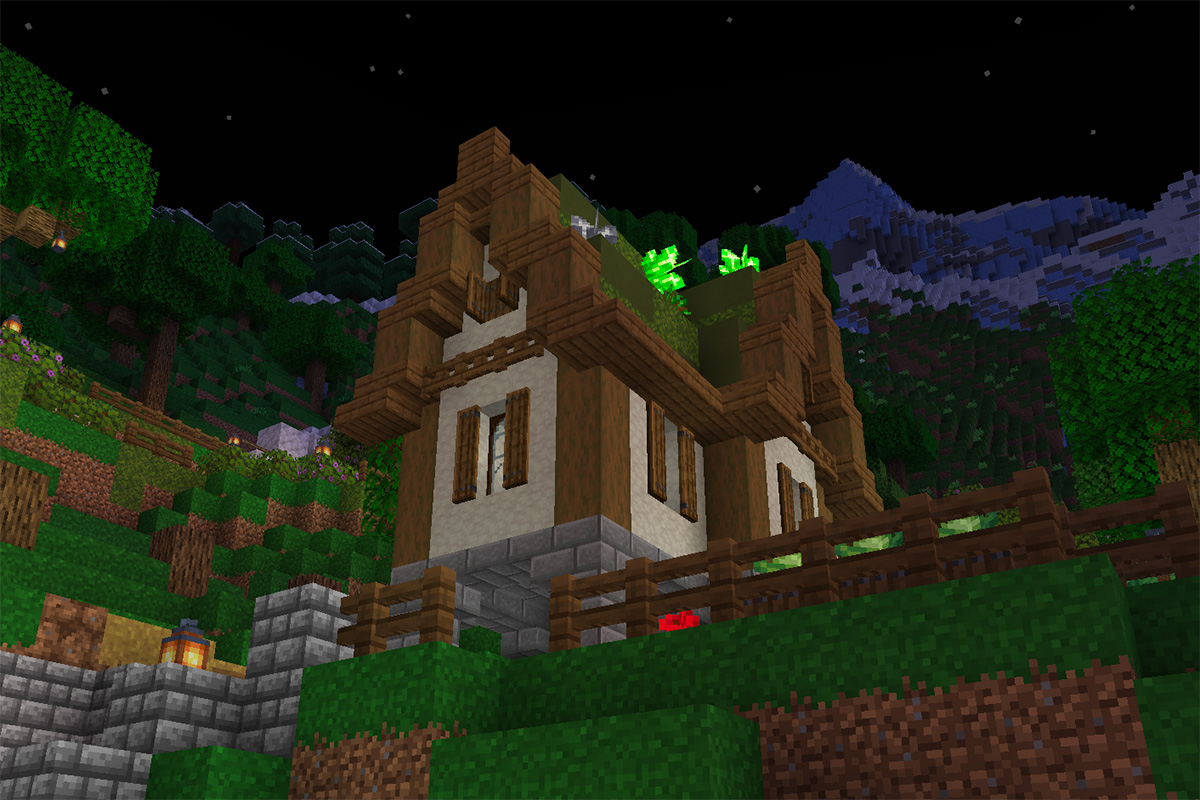 Magical Spruce House