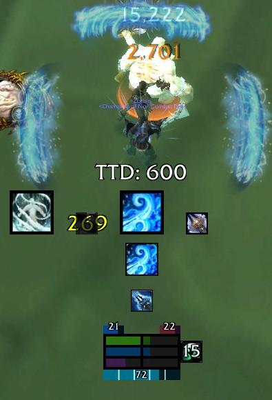 <p>Highlighting some of the configurable Frost buttons</p>