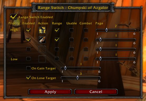 <p>Config Screen</p>