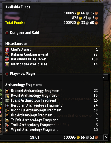 <p>Tooltip showing sections minimized.</p>
