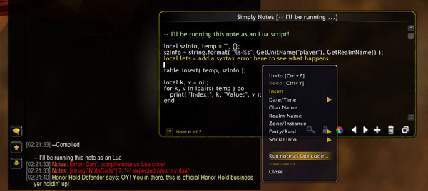 <p>Run Note as Lua : Error</p>