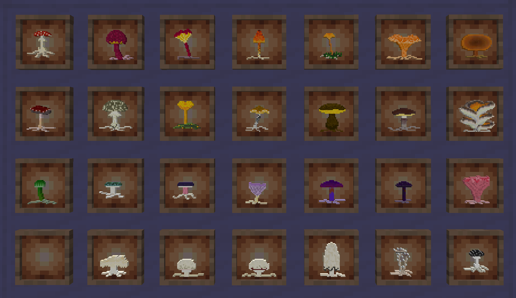 Cap-and-stem Mushrooms
