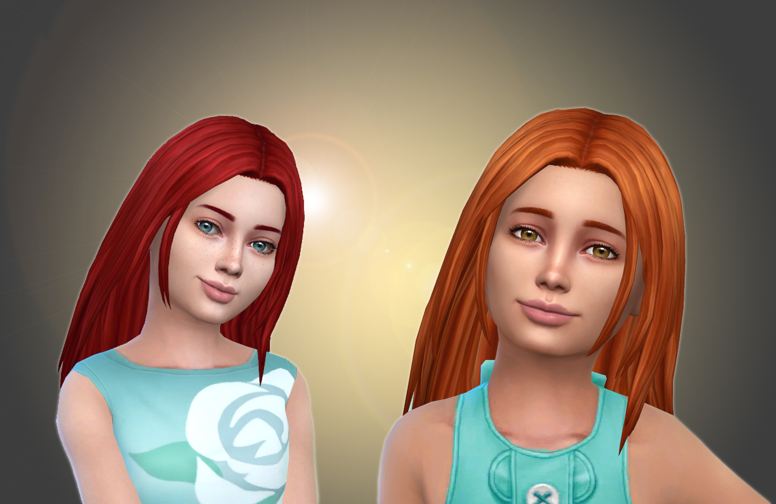 Luna Hairstyle for Girls - Screenshots - The Sims 4 Create a Sim ...