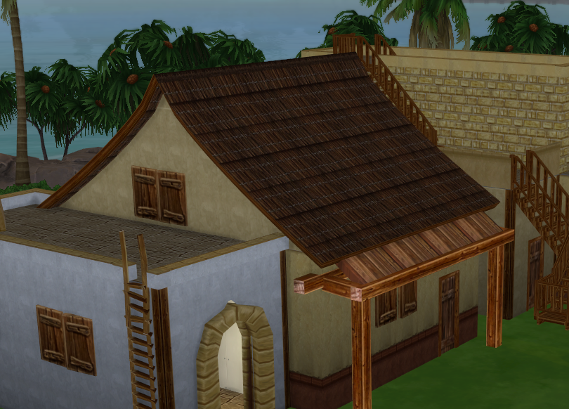 Tomarang Huts Build Set: Doors, Windows, Shutters