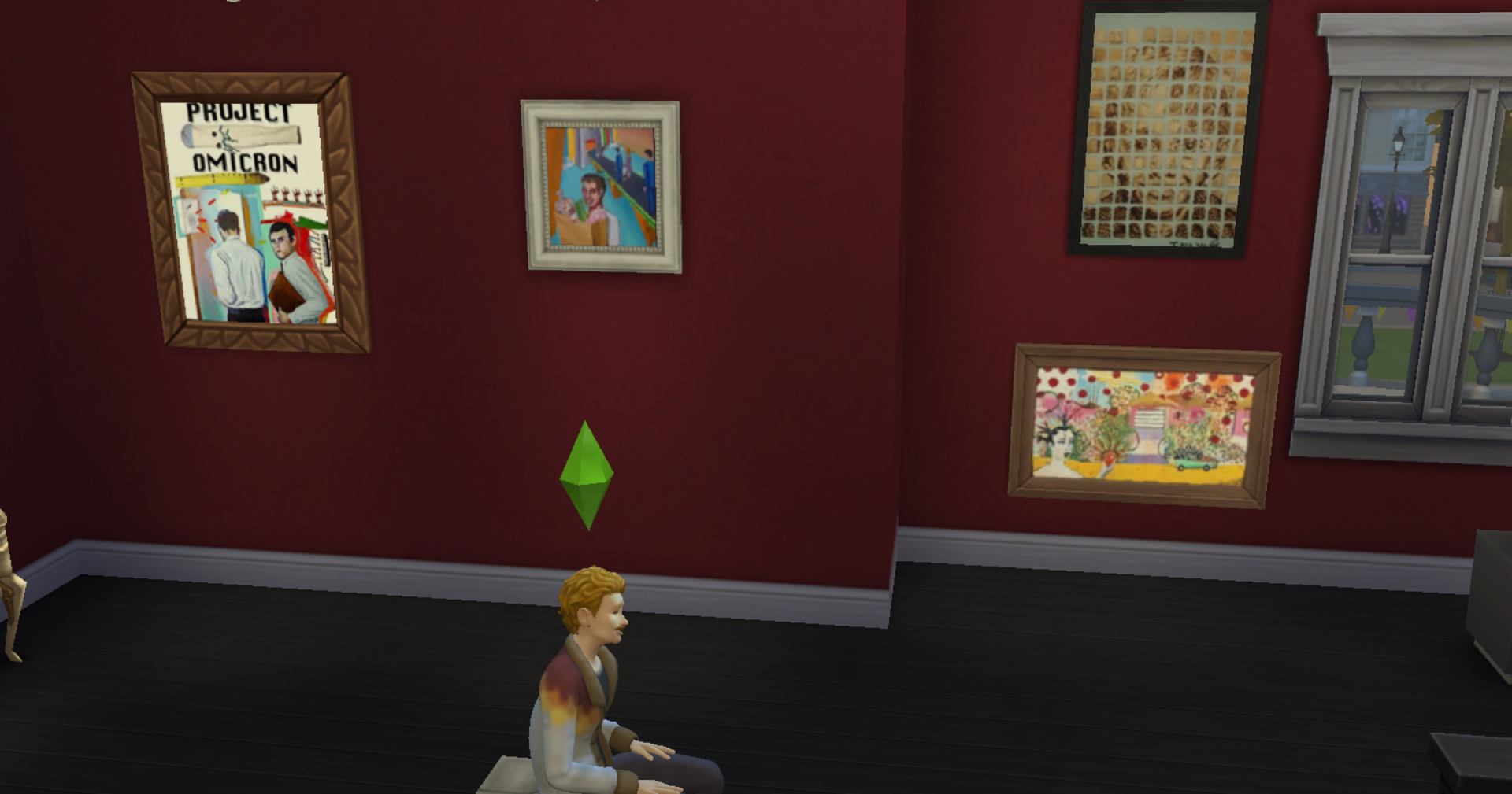 The rest of the paintings in the collection