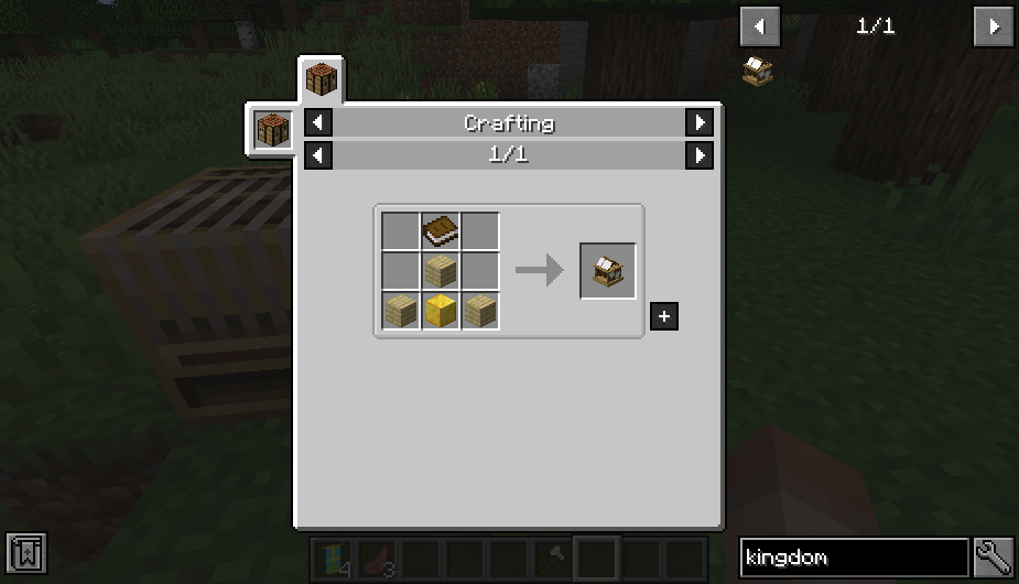 Kingdom Block Crafting Recipe