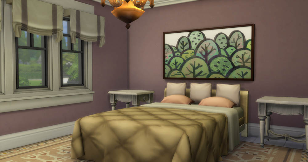 1 bd pastel bedroom