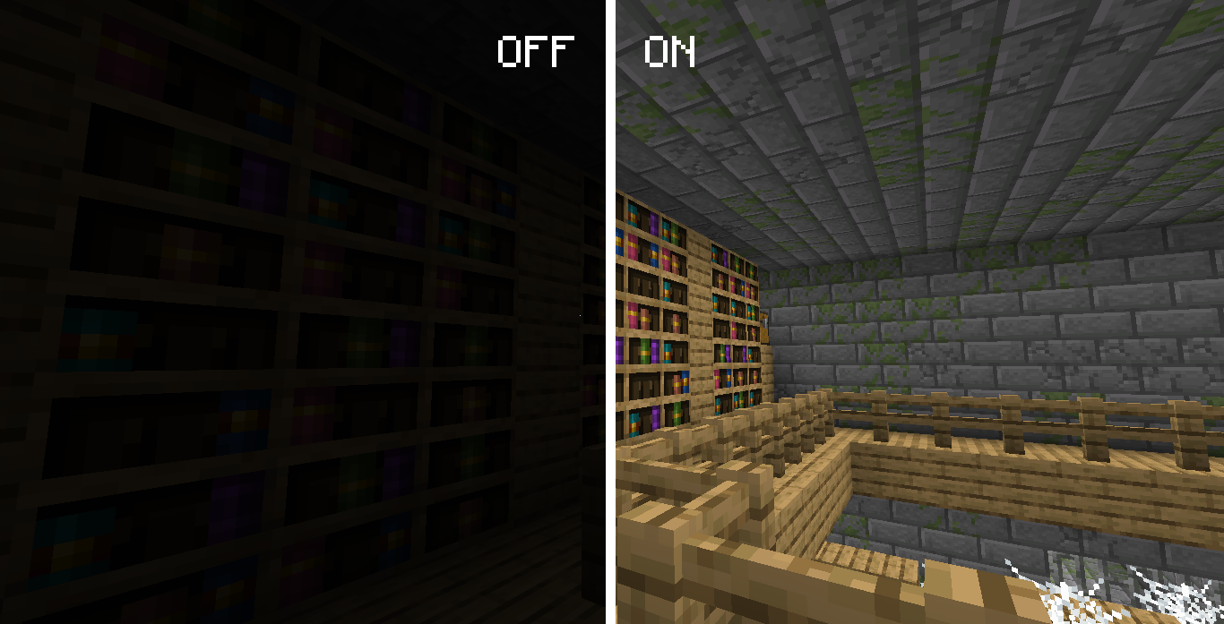 Night Vision Key Screenshots Minecraft Mods