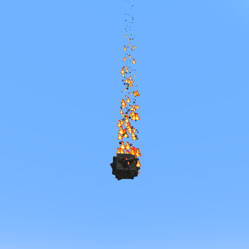 Falling Meteor