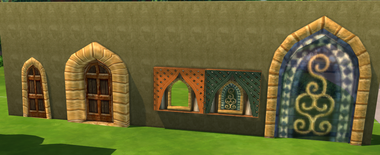 Tomarang Palace Build Set Part 2: Doors, Windows & Shutters