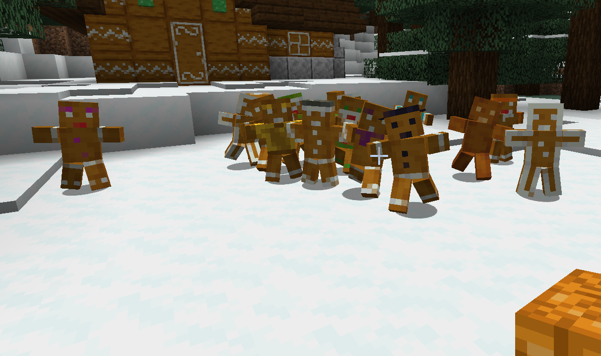 Gingerbread golems