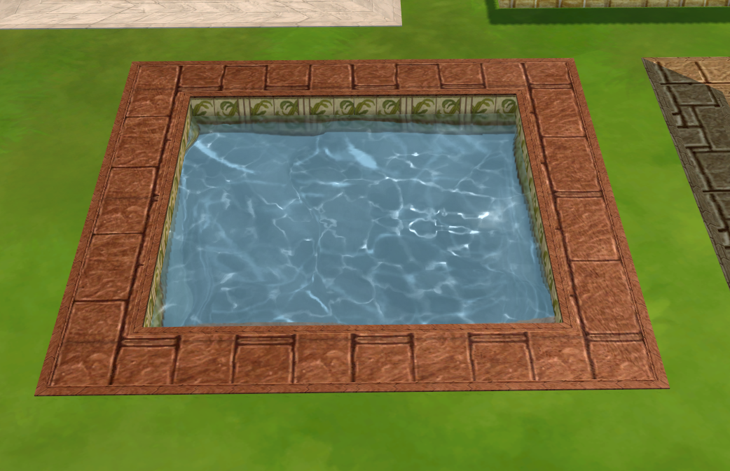 Tomarang Palace Build Set Part 6: Pool Trims