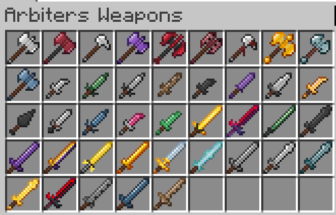 Arbiters Weapons [Fabric] - Screenshots - Minecraft Mods - CurseForge