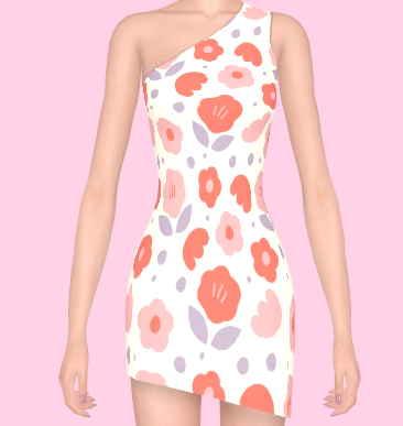 Cute Dress Base game - The Sims 4 Create a Sim - CurseForge