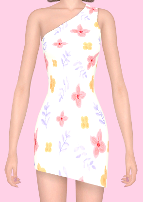 Cute Dress Base game - The Sims 4 Create a Sim - CurseForge