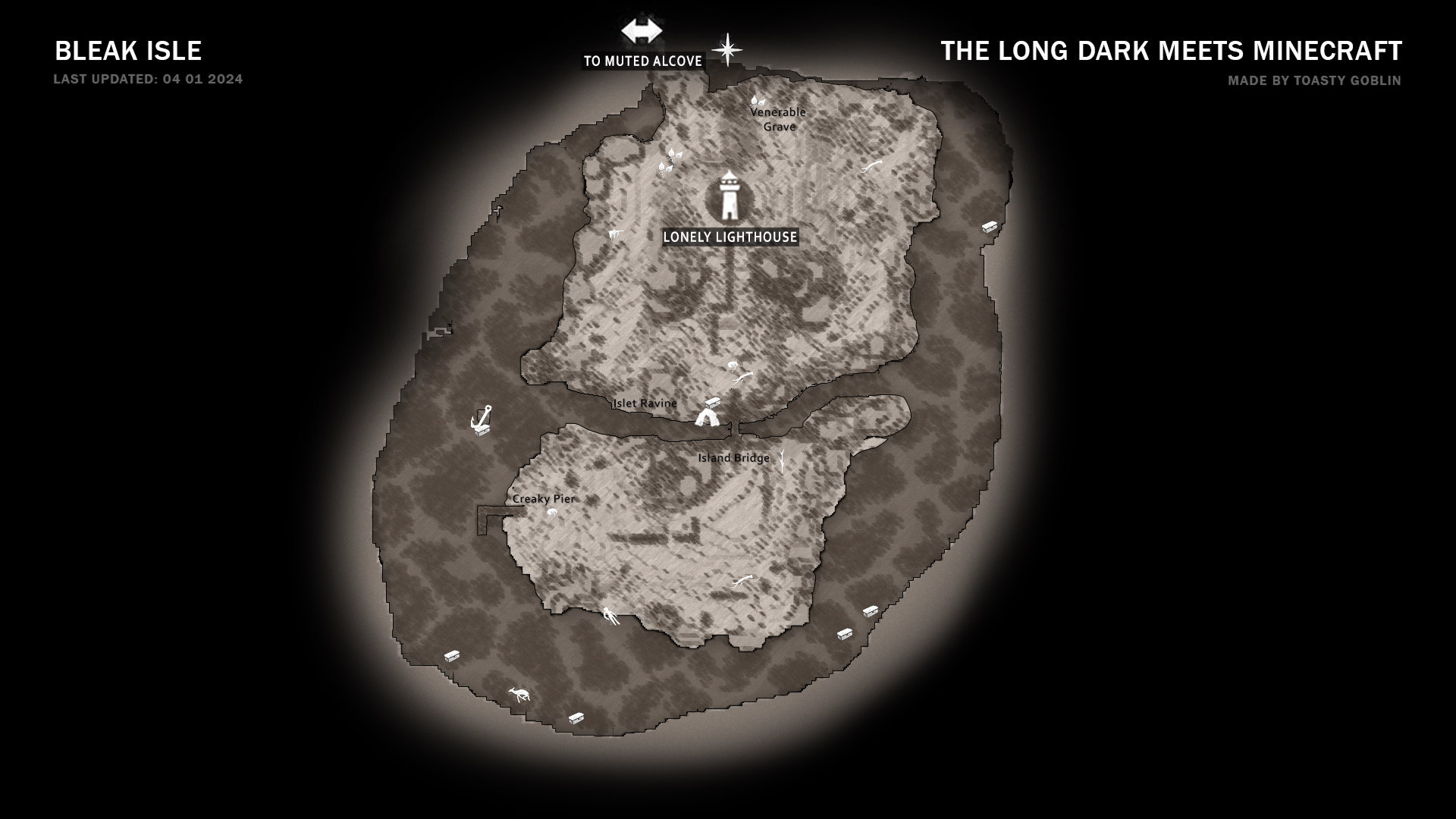 Bleak Isle Map