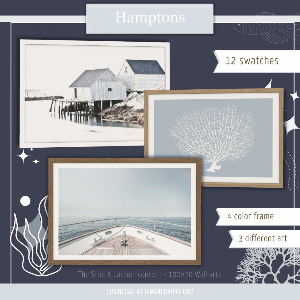 The Hamptons - Wall arts #2