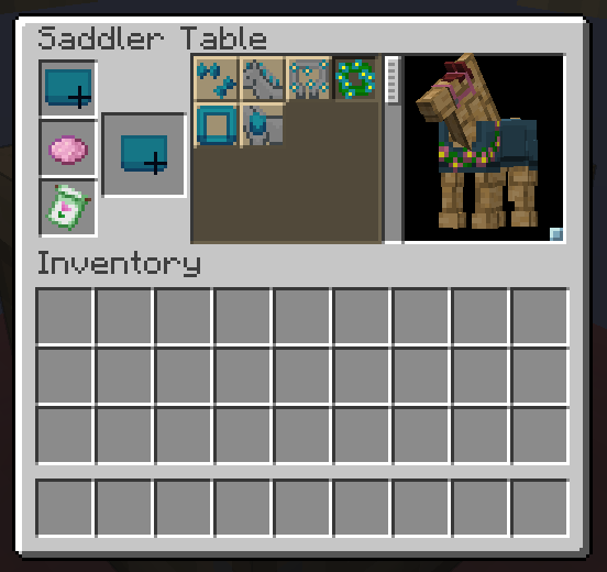 Saddler Inventory