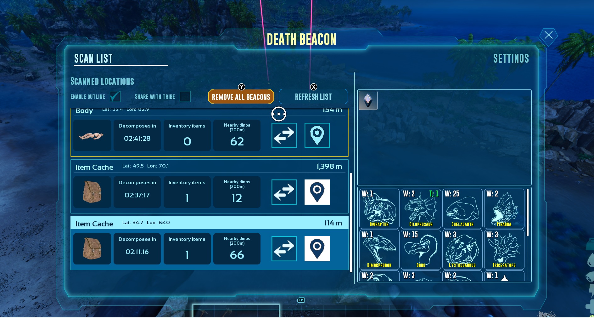 Ark Death Beacon | Beacon Locations – PNFAV