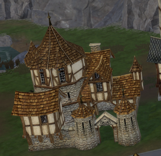 Hood Deco: Two Small Castles