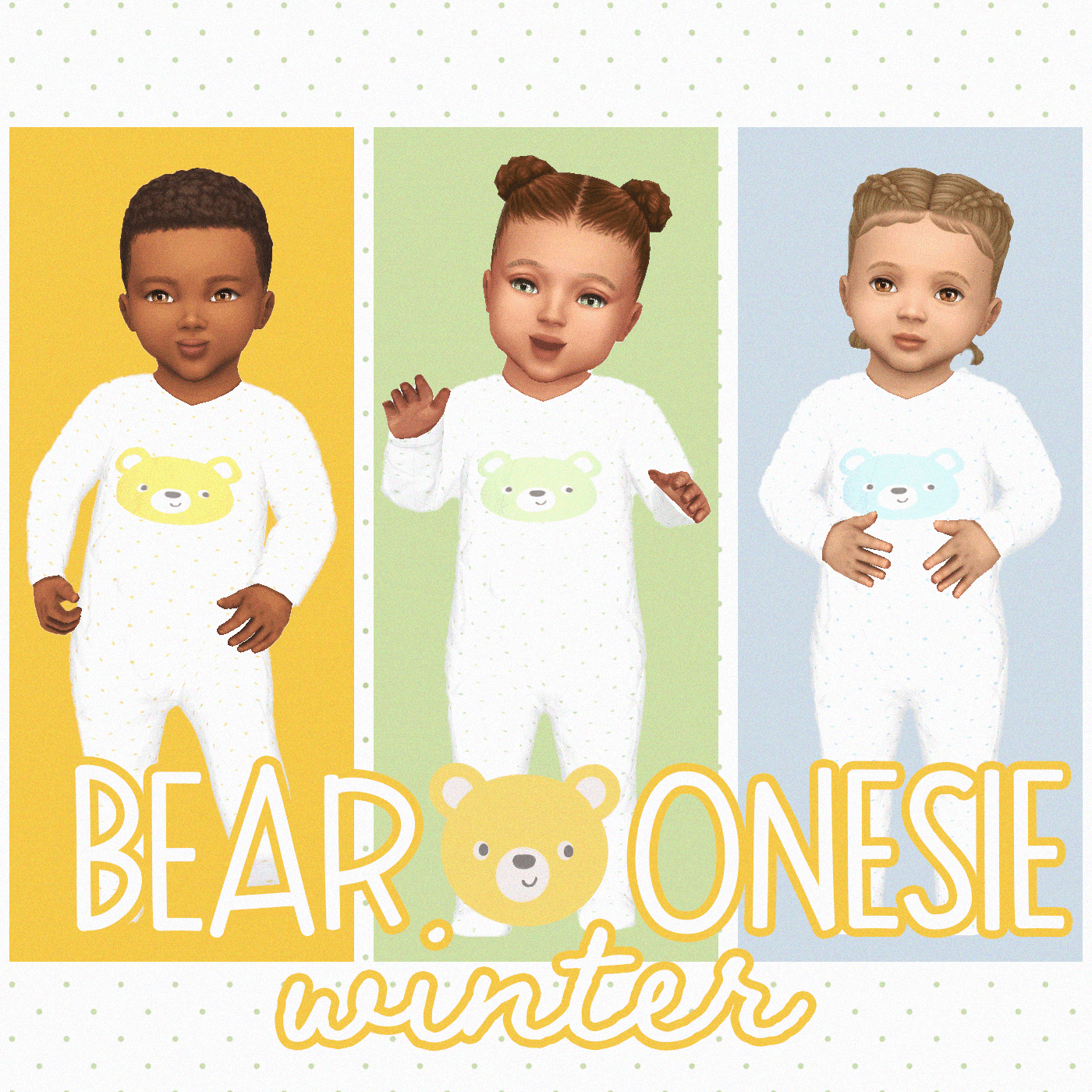 bear onesie winter - Screenshots - The Sims 4 Create a Sim - CurseForge