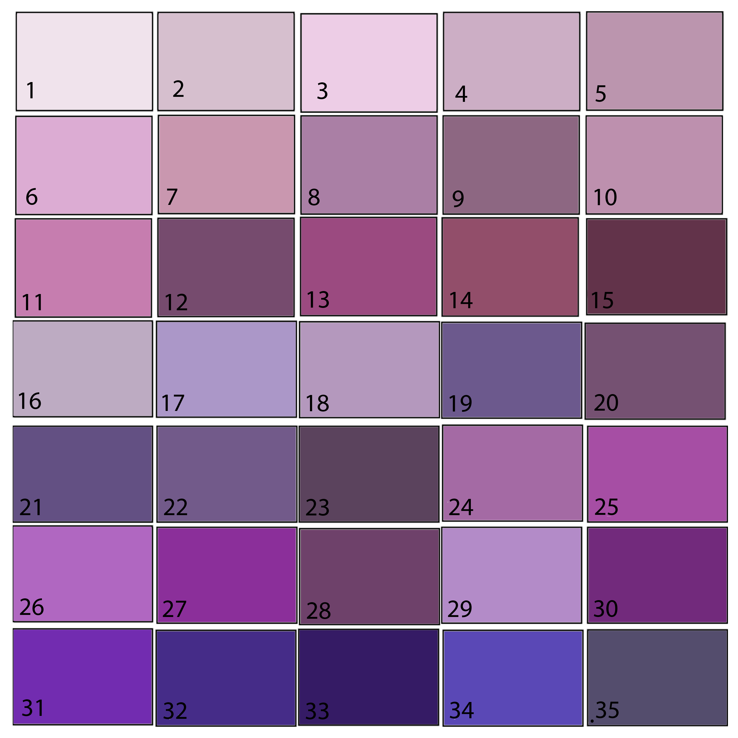 Simply Simmies Purple Paint Pallet