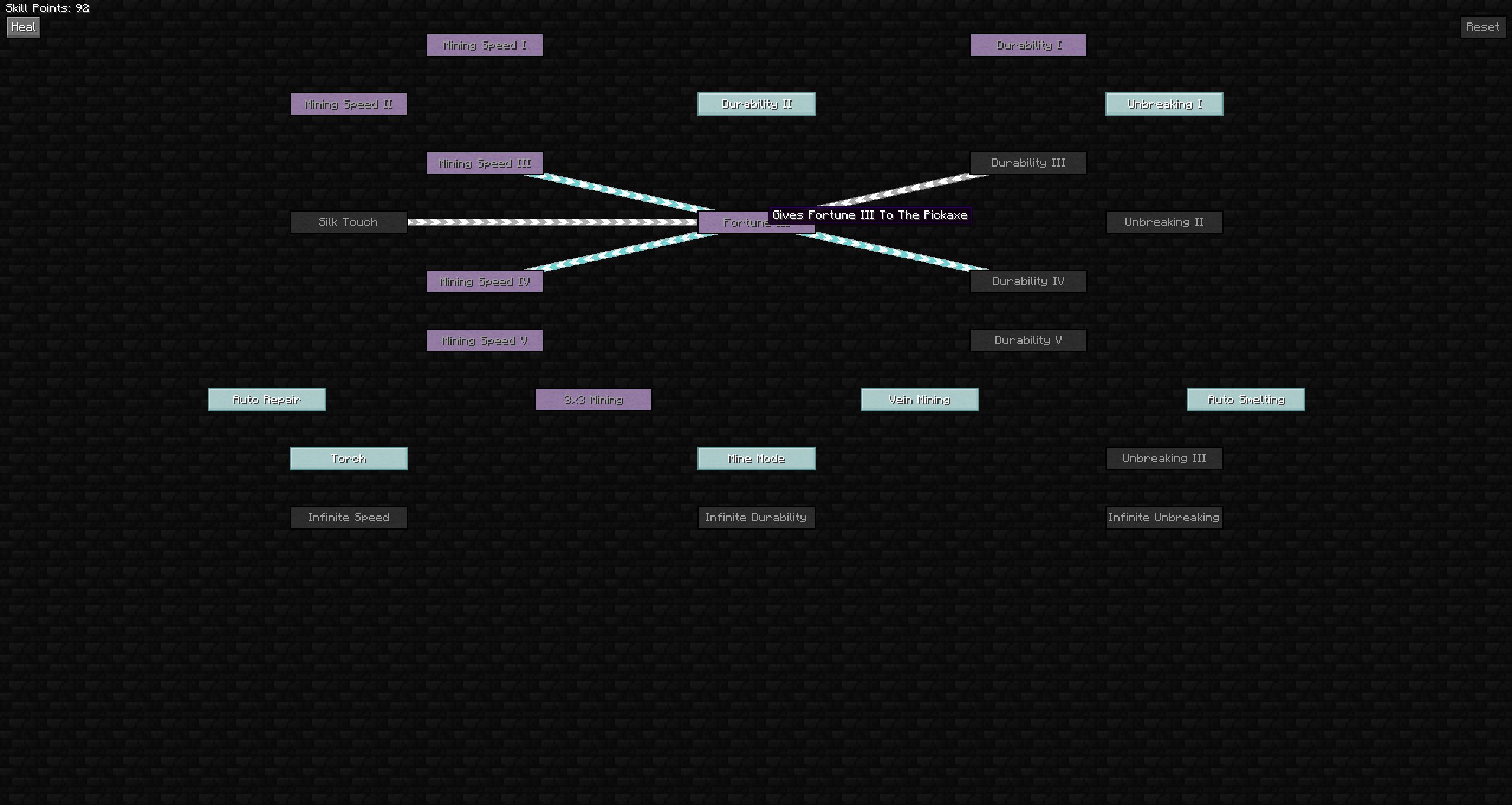 Skill Tree Example