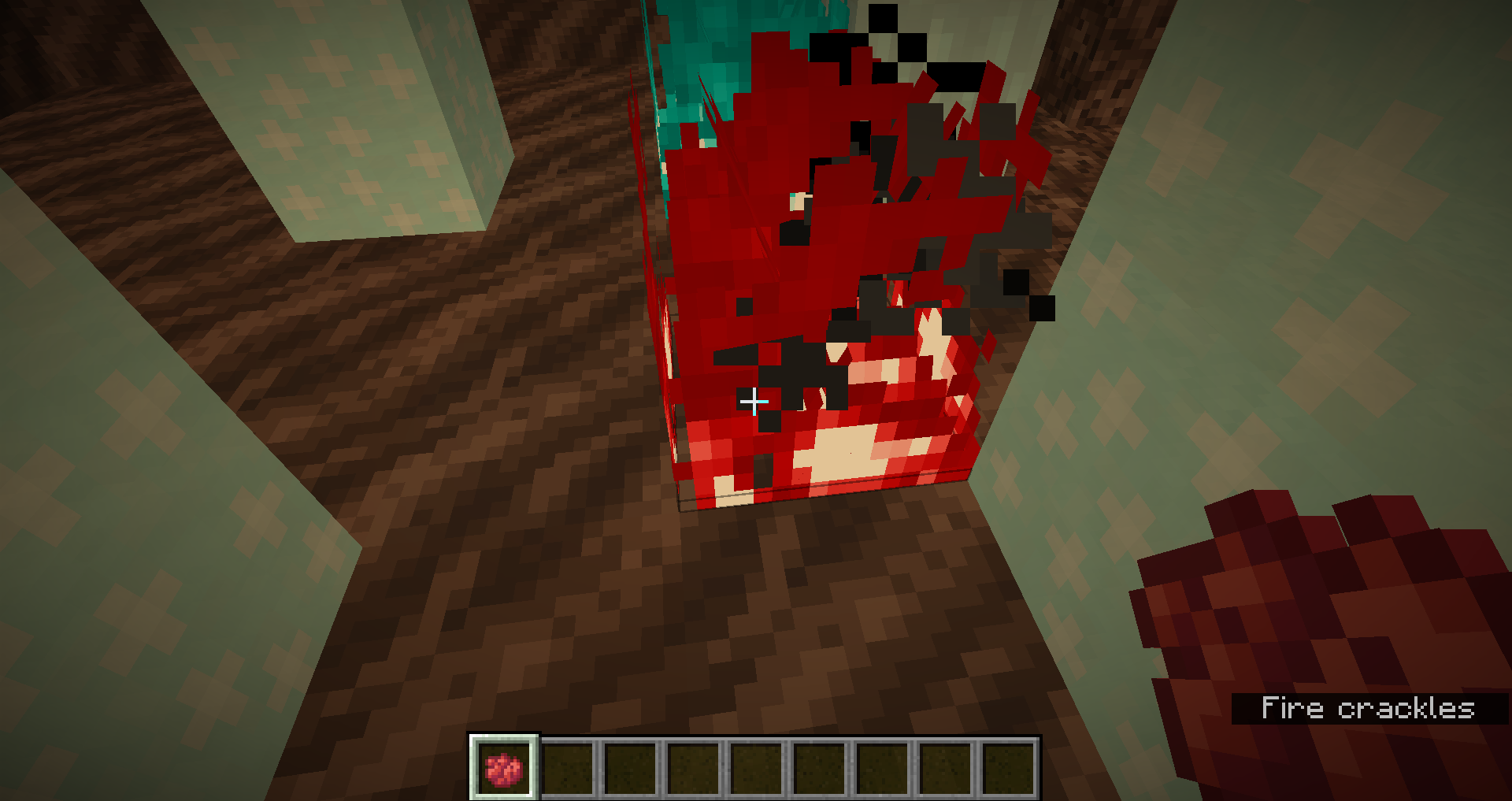 Thumbnail Harmless and colorful! Making a soul igniter or right clicking a soul fire with dye lets you make aspect fire!
