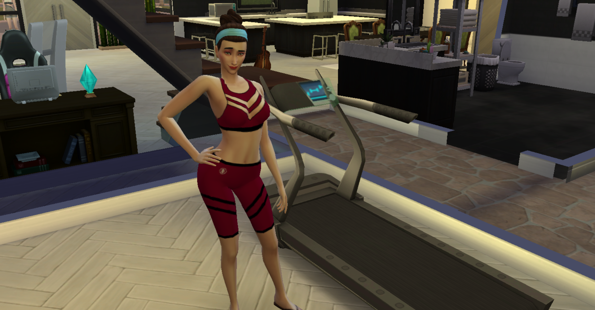 ID Gym I Guinevere Screenshots The Sims 4 Create a Sim