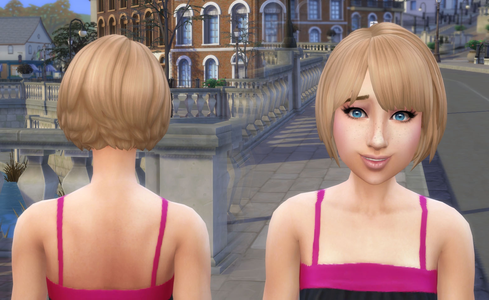 Paloma Hairstyle in game