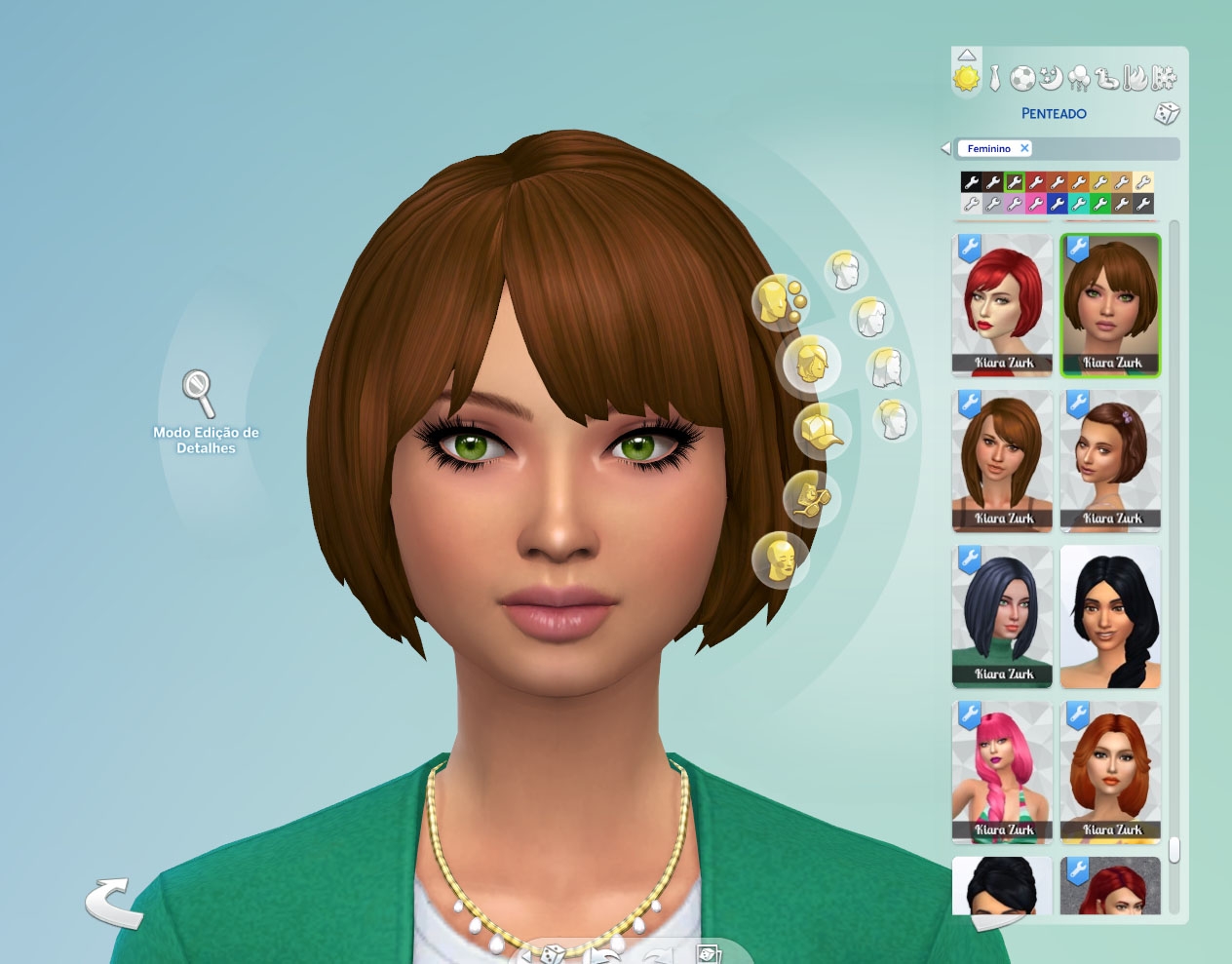 Paloma Hairstyle CAS