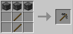 bedrock pickaxe!