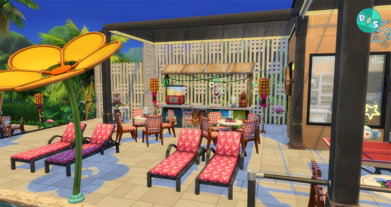Calm Coast Resort (No CC) - The Sims 4 Rooms / Lots - CurseForge