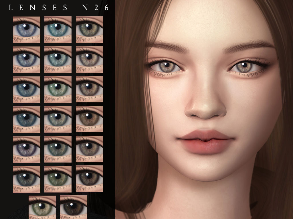 Contact Lenses N26 Screenshots The Sims 4 Create a Sim