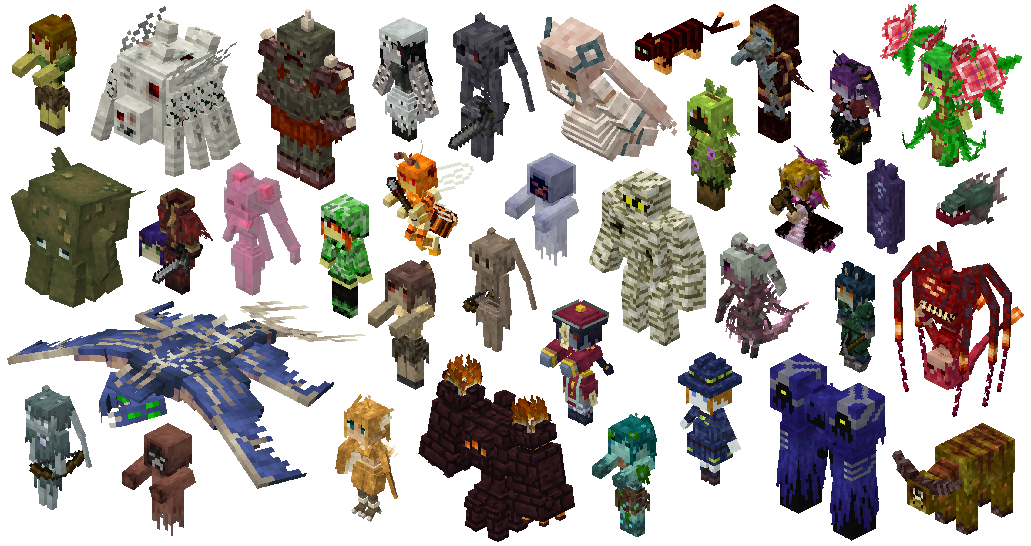 Minecraft Mobs Printable