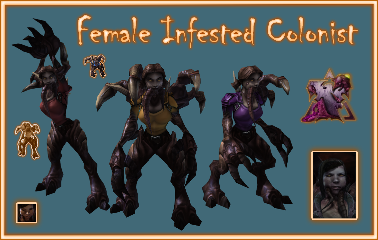 Female Infested Colonist