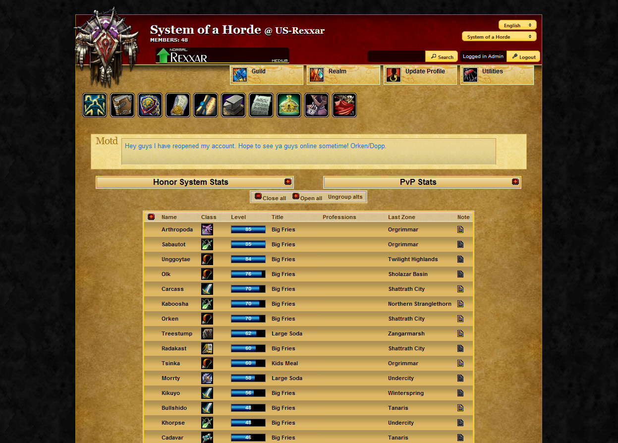 <p>Members List</p>