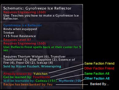 <p>Tooltip output for friends and alts&#33;</p>